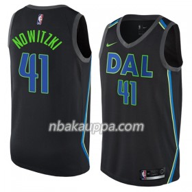 Dallas Mavericks Dirk Nowitzki 41 Nike City Edition Pelipaidat Swingman - Miesten